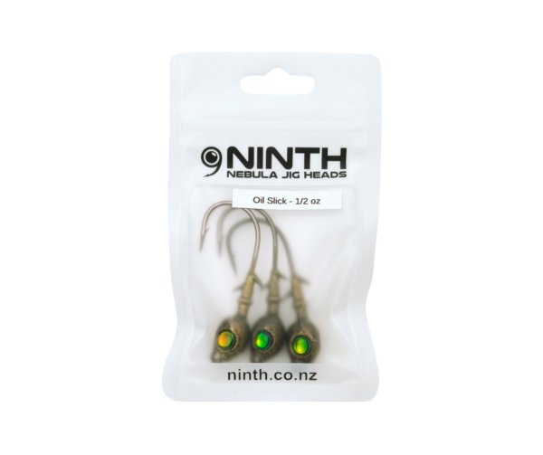 Nebula Jig Head - Oil Slick <br> Qty 3 - Image 2