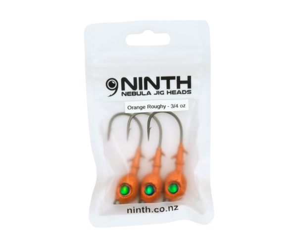 Nebula Jig Head - Orange Roughy <br> Qty 3 - Image 4