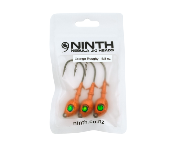 Nebula Jig Head - Orange Roughy <br> Qty 3 - Image 3