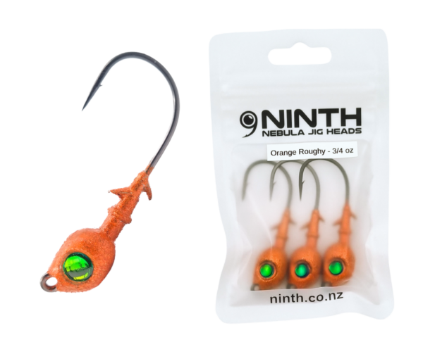 Nebula Jig Head - Orange Roughy <br> Qty 3