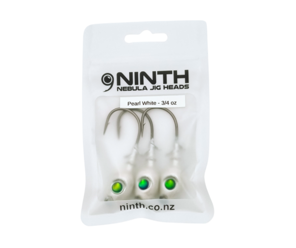 Nebula Jig Head - Pearl White <br> Qty 3 - Image 4