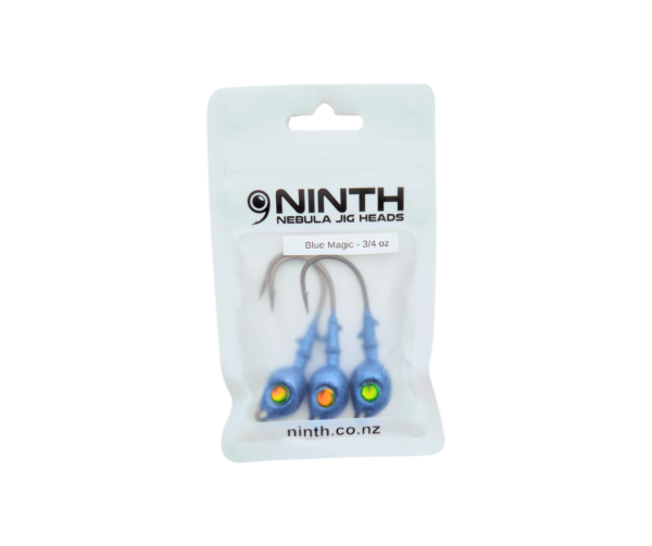 Nebula Jig Head - Blue Magic <br> Qty 3 - Image 4