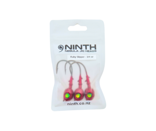 Nebula Jig Head - Ruby Slipper <br> Qty 3 - Image 4